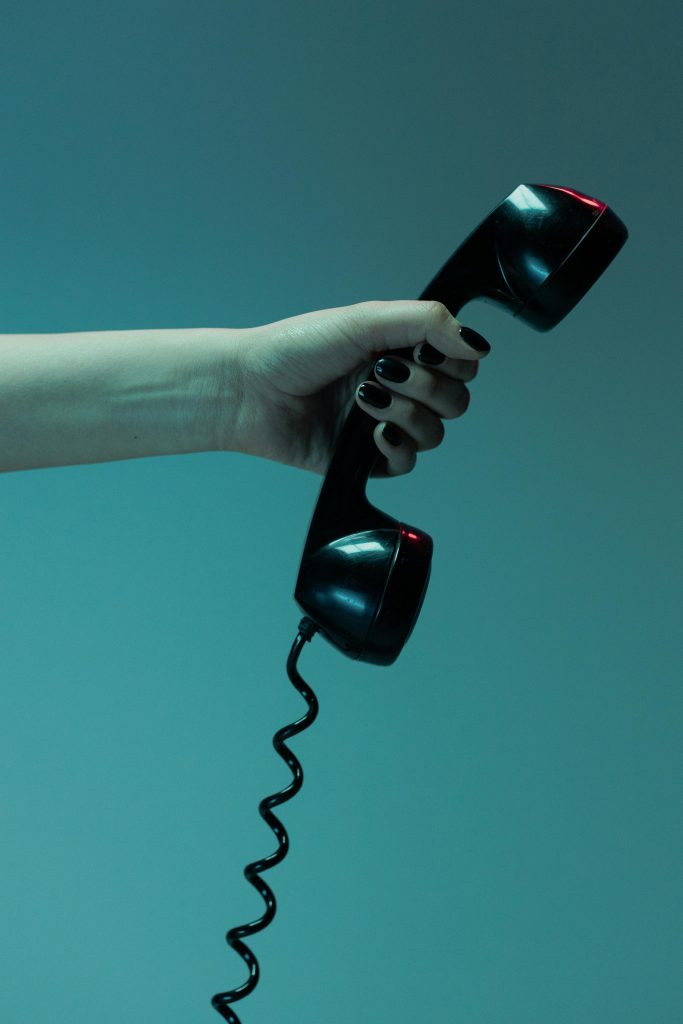 a telephone reflecting what to expect during a phone call in relation to filing asbestos legal cases