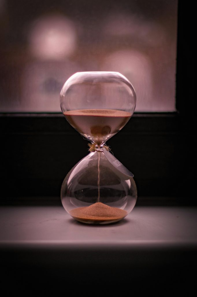 this shows a time reflecting that time is essential in filing asbestos legal cases